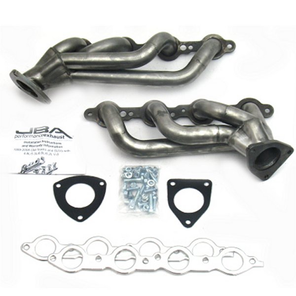 03-06 GM Truck 6.0L LS w/o EGR 1-5/8in Primary Raw 409SS Cat4Ward Header