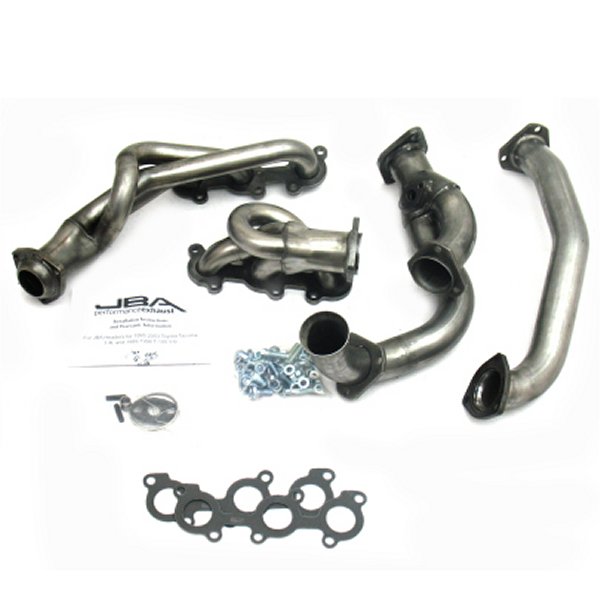 95-00 Toyota 3.4L V6 w/o EGR 1-1/2in Primary Raw 409SS Cat4Ward Header