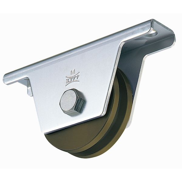 JGM0906 127-7344  S45C重量戸車 90mm H