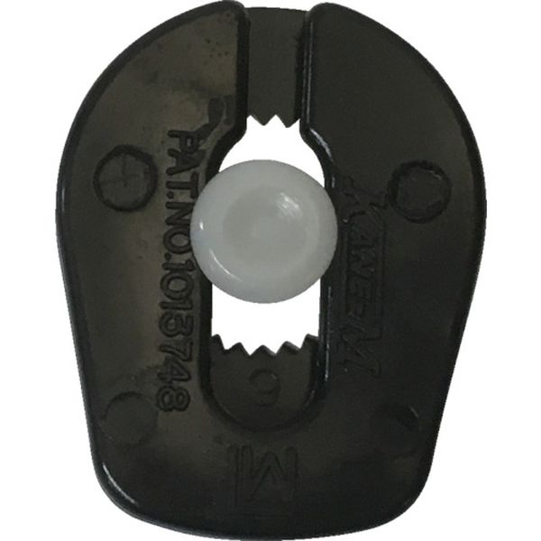 金具 紐用止メ金具 2mm～4mm用 ブラック