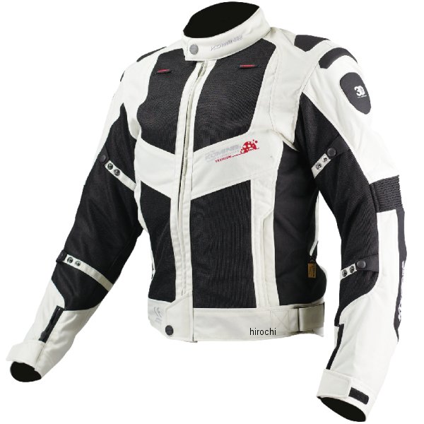 春夏モデル ツアラーメッシュジャケット 黒/シルバー