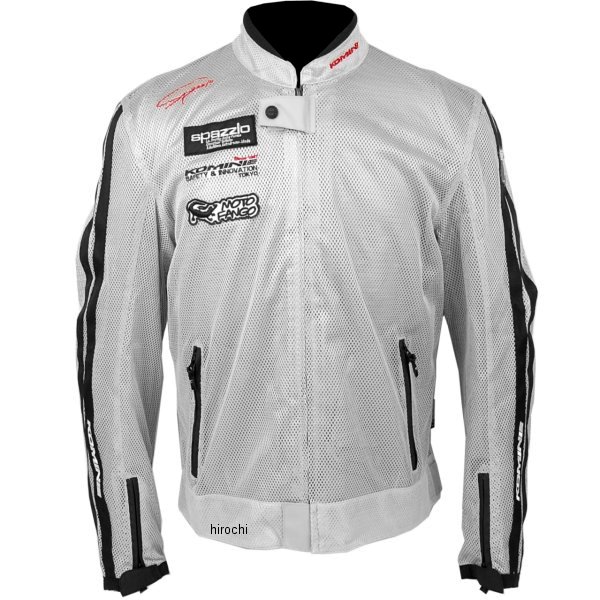 ライディングメッシュジャケット レジェンド シルバー