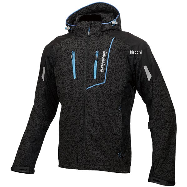 春夏モデル プロテクトハーフメッシュパーカ ゲンリ HRブラック