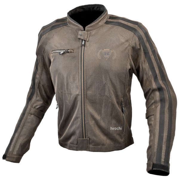 春夏モデル フルメッシュジャケット シン ネオブラウン