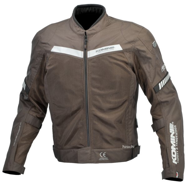 春夏モデル プロテクトハーフメッシュジャケット ネオブラウン