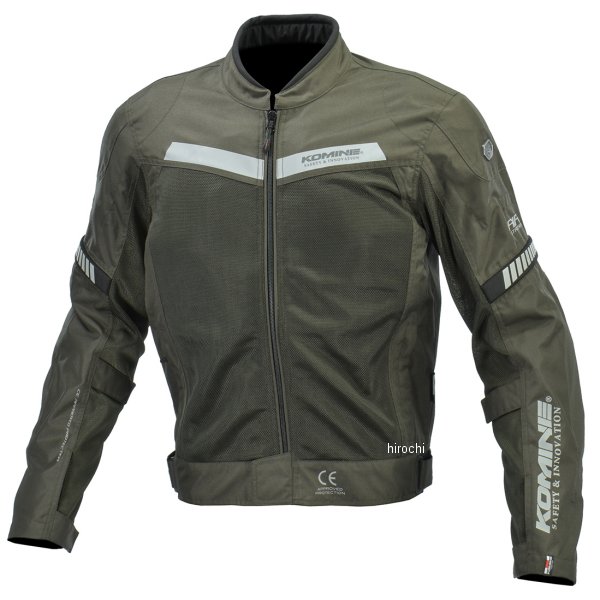 春夏モデル プロテクトハーフメッシュジャケット ネオオリーブ