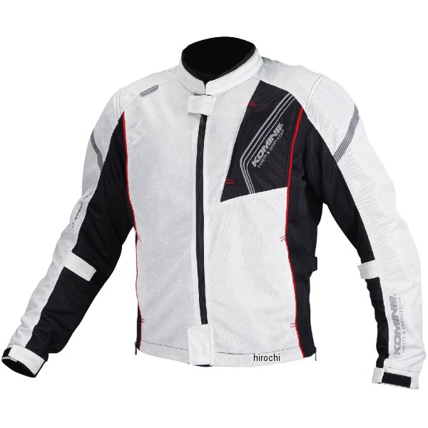 春夏モデル プロテクトフルメッシュジャケット シルバー/黒