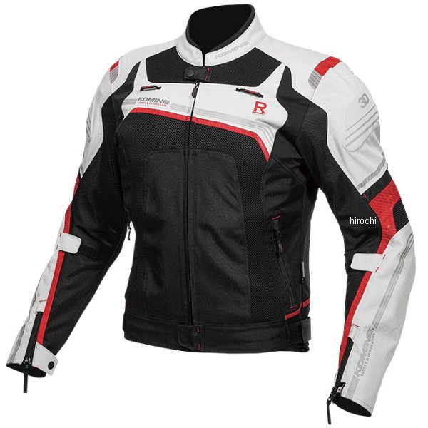 春夏モデル Rスペックメッシュジャケット ライトグレー/黒