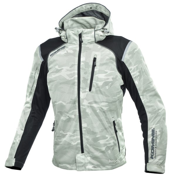 春夏モデル プロテクトフルメッシュパーカー サンドカモ