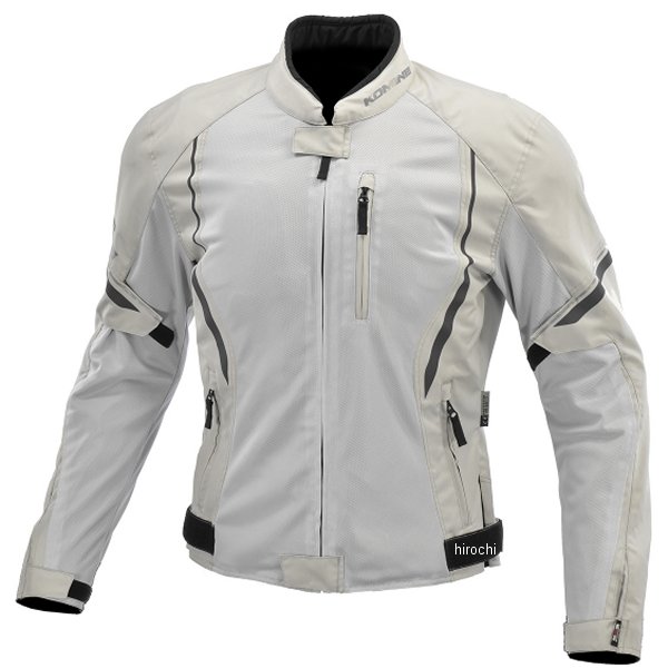 春夏モデル プロテクトハーフメッシュジャケット ライトグレー