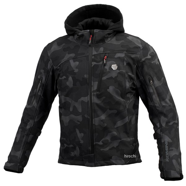 秋冬モデル プロテクトソフトシェルウインターパーカ モノクロームカモ