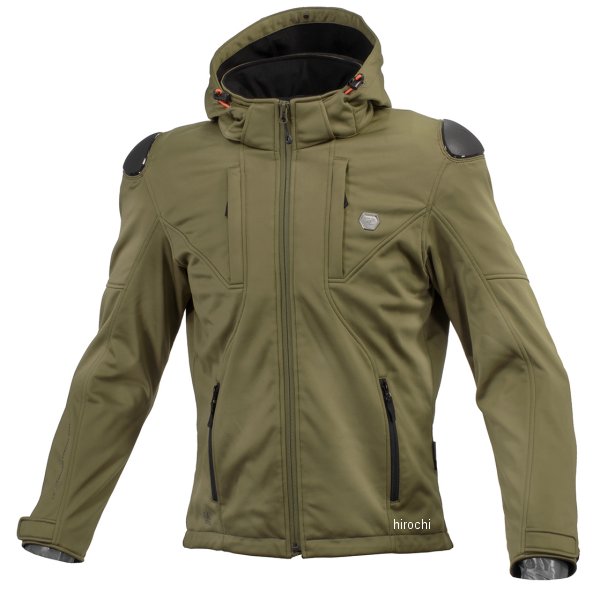 秋冬モデル ハイプロテクトソフトシェルシステムパーカ オリーブ