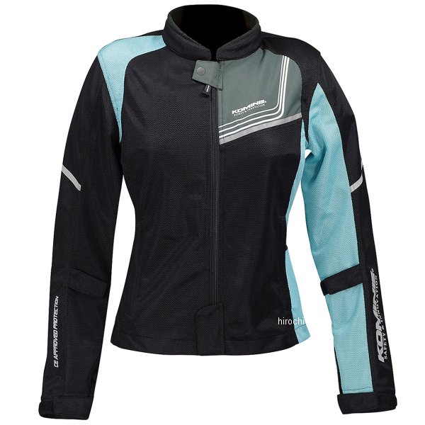 春夏モデル プロテクトフルメッシュジャケット ジモン ネオブラック/ライトブルー