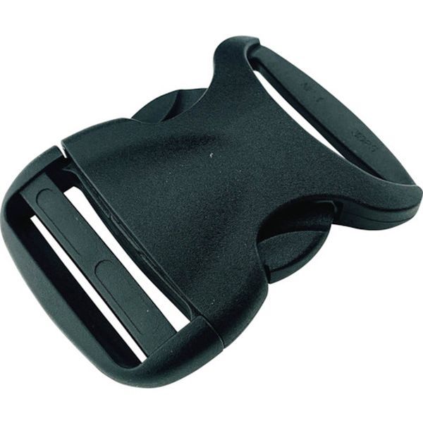 JNA138  平ベルト金具 サイドリリースバックル 流線型 38mm幅用 (1個入り)