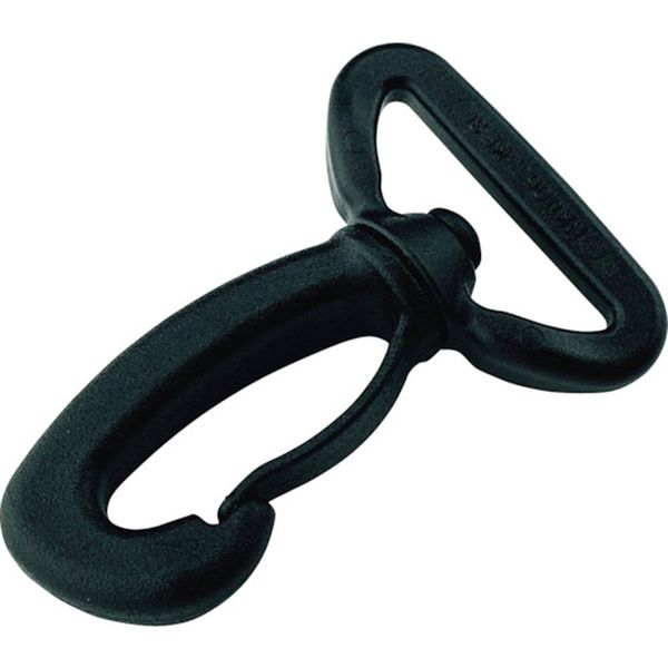 JND125  平ベルト金具 回転ナスカン 流線型 25mm幅用 (1個入り)