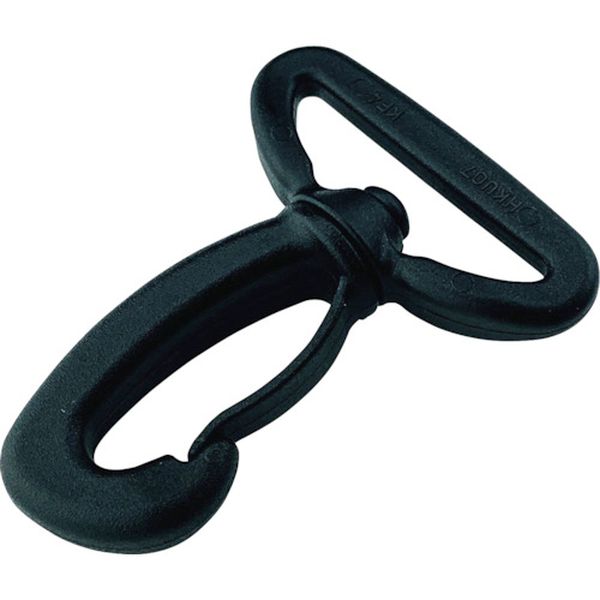 JND130  平ベルト金具 回転ナスカン 流線型 30mm幅用 (1個入り)