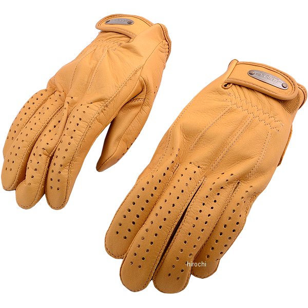 JPS  レザーグローブ ショート タン