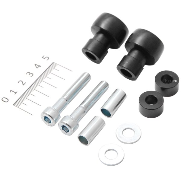 フックボルト 8mm ジュラコンロング 黒