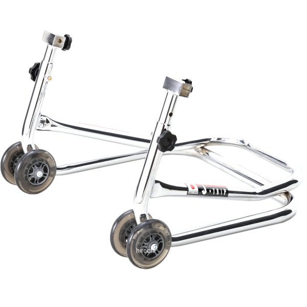 ショートローラースタンド本体 メッキ