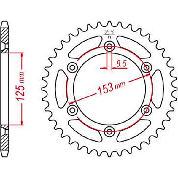 JTスプロケット JT Sprockets SPROCKET SC REAR