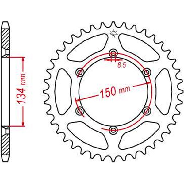 JTスプロケット JT Sprockets SPROCKET SC REAR