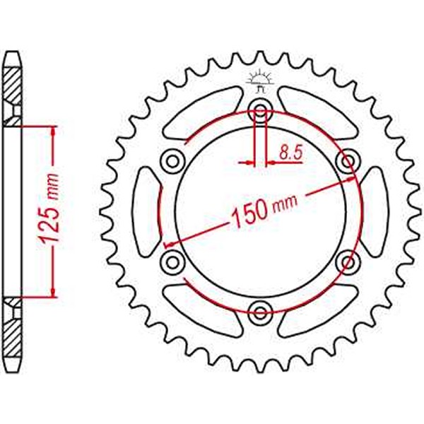 JTスプロケット JT Sprockets SPROCKET SC REAR