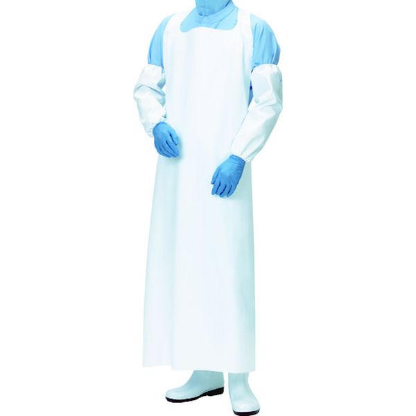 軽量 ウレタン打抜き胸前掛け  ホワイト Sサイズ