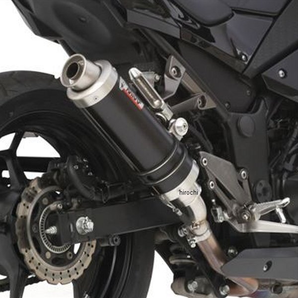 スリップオンマフラー GP 13年-16年 Ninja300 ブラックステンレス