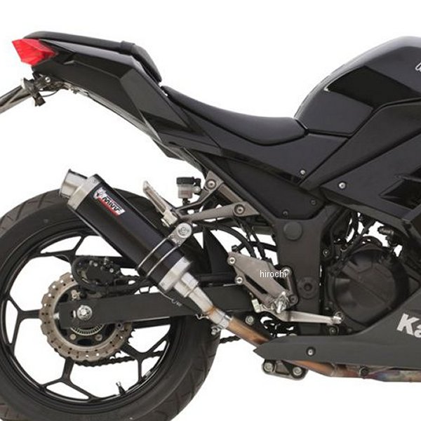 スリップオンマフラー 15年-16年 Z300 GP ブラックステンレス