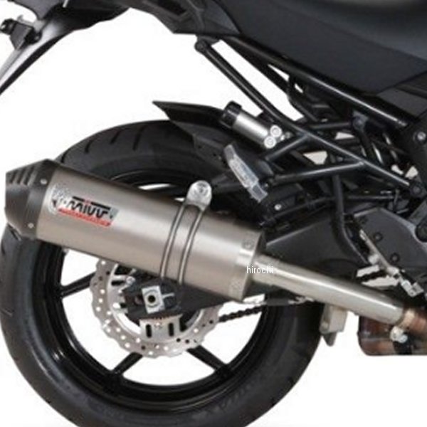 スリップオンマフラー OVAL 15年-18年 Versys1000 チタン