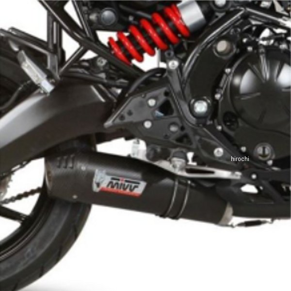 フルエキゾーストマフラー 触媒なし 15年-21年 Versys650 OVAL カーボン