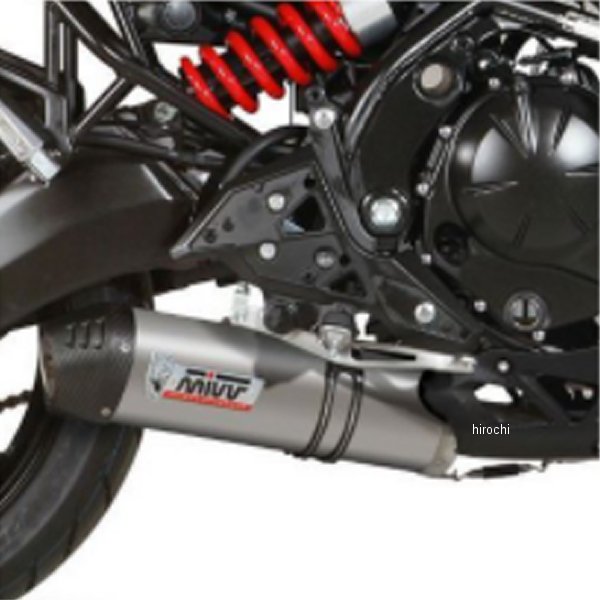 フルエキゾーストマフラー 触媒あり 15年-21年 Versys650 OVAL チタン