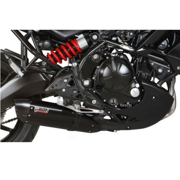 フルエキゾースト SUONO BLACK 触媒あり 15年-21年 Versys650 ブラックステンレス/カーボンエンド