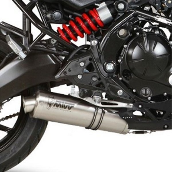 フルエキゾーストマフラー OVAL 触媒なし 15年-21年 Versys650 ステンレス