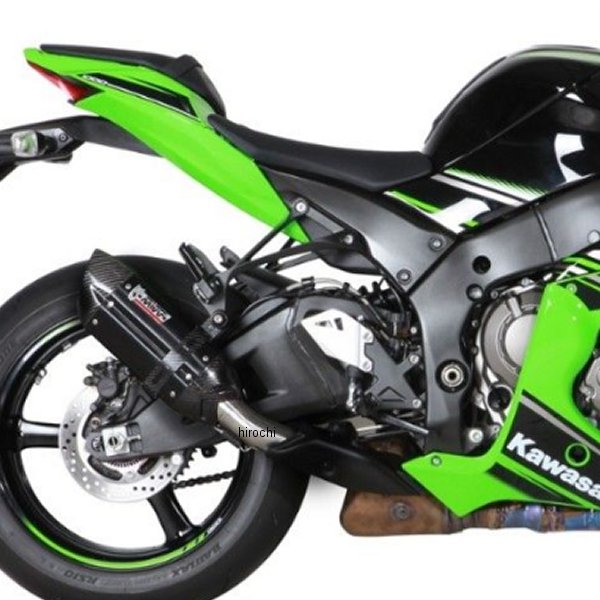 スリップオンマフラー SUONO 16年-20年 ZX-10R ブラックステンレス