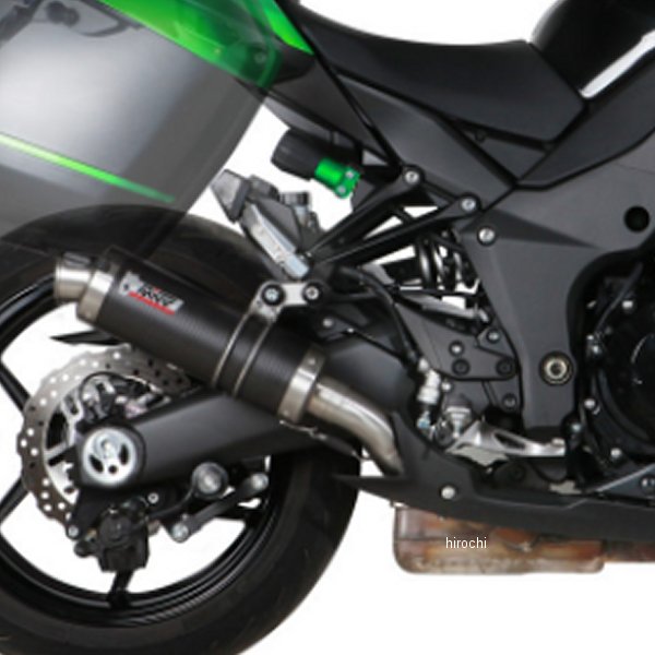 ダブルスリップオンマフラー GP 14年-20年 Ninja1000SX カーボン