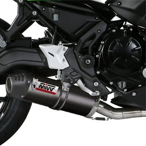 フルエキゾーストマフラー OVAL 触媒あり 17年-21年 Z650 カーボン