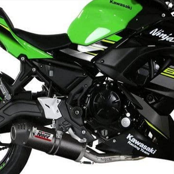 フルエキゾーストマフラー OVAL 触媒あり 17年-21年 Ninja650 カーボン