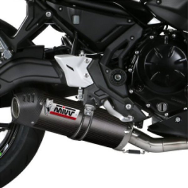 フルエキゾーストマフラー OVAL 触媒なし 17年-21年 Z650 カーボン