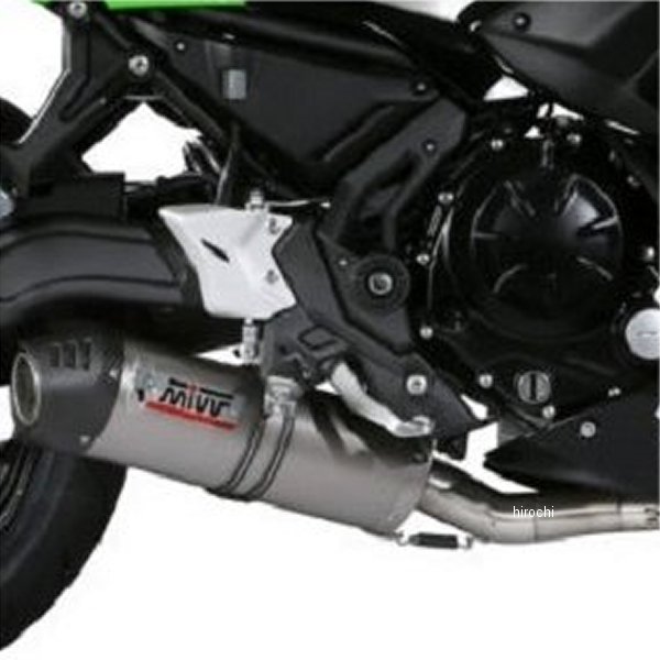 フルエキゾーストマフラー OVAL 触媒あり 17年-21年 Ninja650 チタン