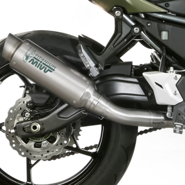 フルエキゾーストマフラー GP PRO 触媒あり 17年-20年 Z650 チタン