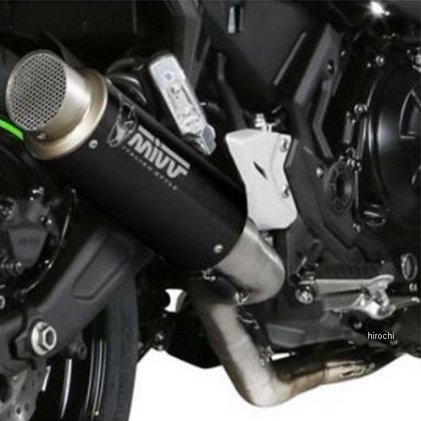 フルエキゾーストマフラー 触媒あり 17年-21年 Z650 ブラックステンレス