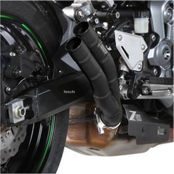 スリップオンマフラー DOUBLE GUN BLACK スタンダードポジション 17年-19年 Z900 ステンブラック