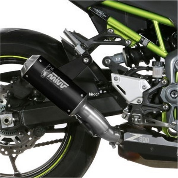 スリップオンマフラー MK3 BLACK スタンダードポジション 17年-19年 Z900 ステンブラック