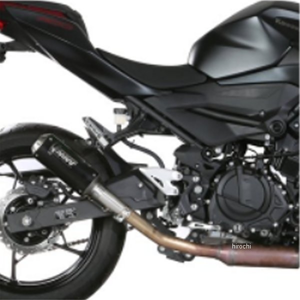 スリップオンマフラー GP PRO 19年-22年 Z400 ブラックステンレス