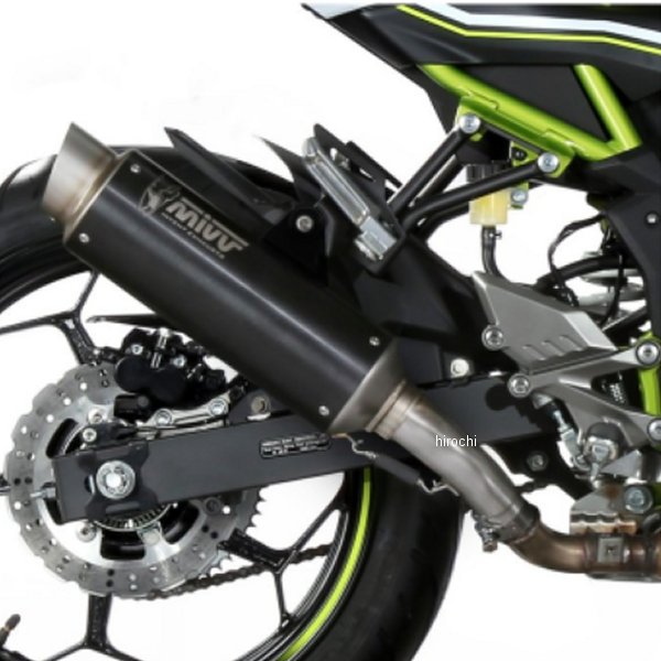 スリップオンマフラー GP PRO 19年-21年 Ninja125 ブラックステンレス