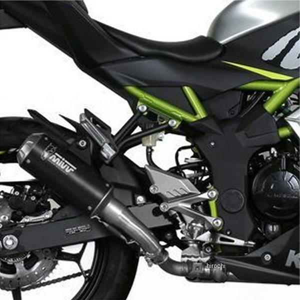 スリップオンマフラー 19年-21年 Z125 MK3 ブラックステンレス