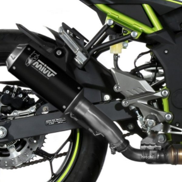 スリップオンマフラー MK3 19年-21年 Ninja125 ブラックステンレス