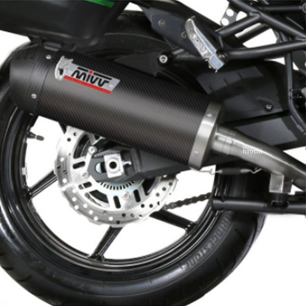 スリップオンマフラー OVAL 19年-21年 Versys1000 カーボン