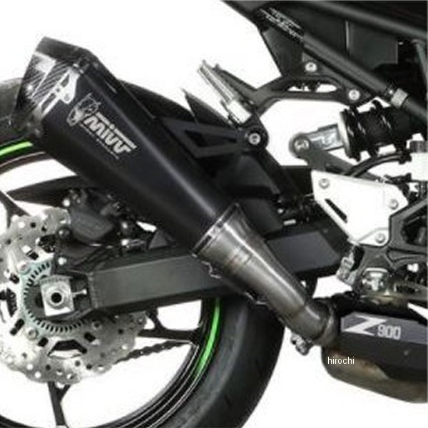 スリップオンマフラー DELTA RACE 20年-21年 Z900 ブラックステンレス